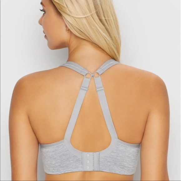 Panache Ultimate High Impact Underwire Full Coverage Gray 5021 Sports Bra 34D - Picture 2 of 14